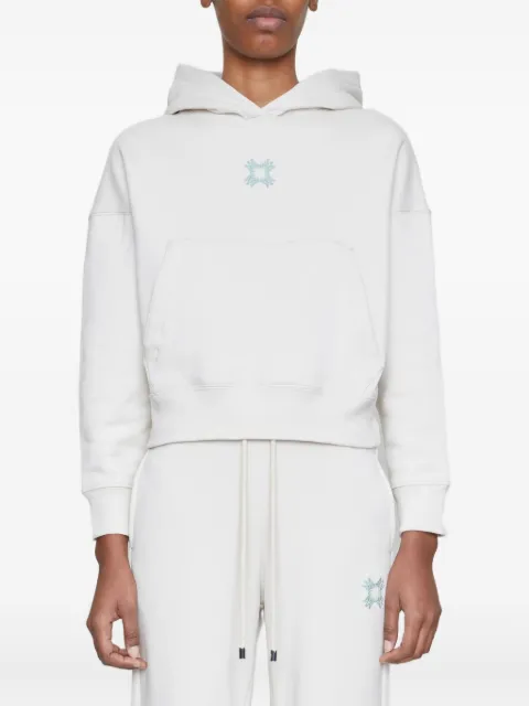 AMIRI embroidered hoodie White AWJYHD1015