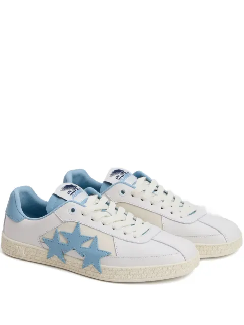 AMIRI Pacific star-appliqué leather sneakers White AMFOSR1090