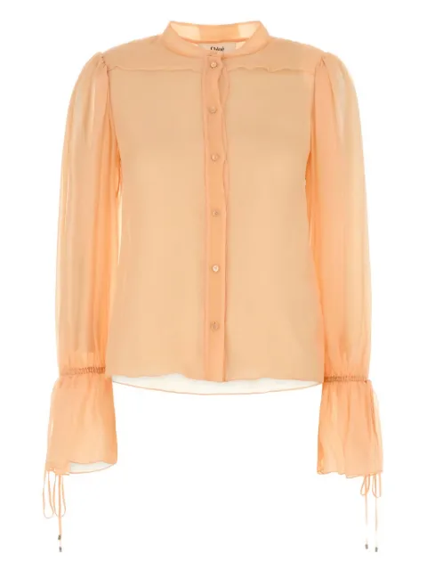 Chloé silk blouse Pink CH25UHT50116