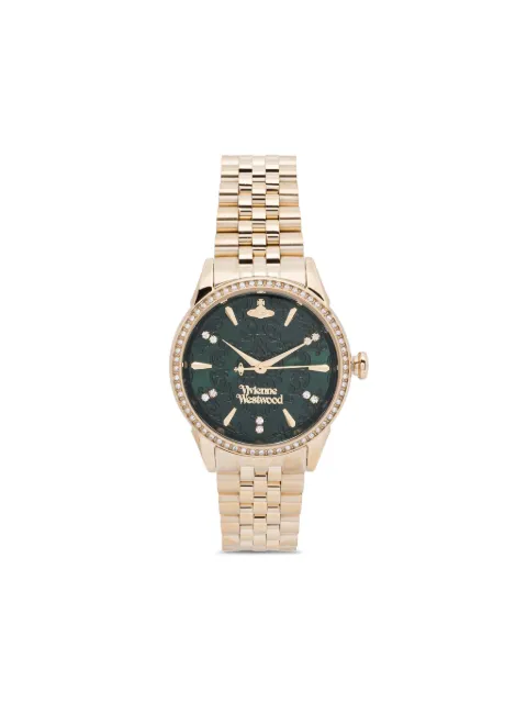 Vivienne Westwood Little Wallace 32mm watch Green VV327GRGD