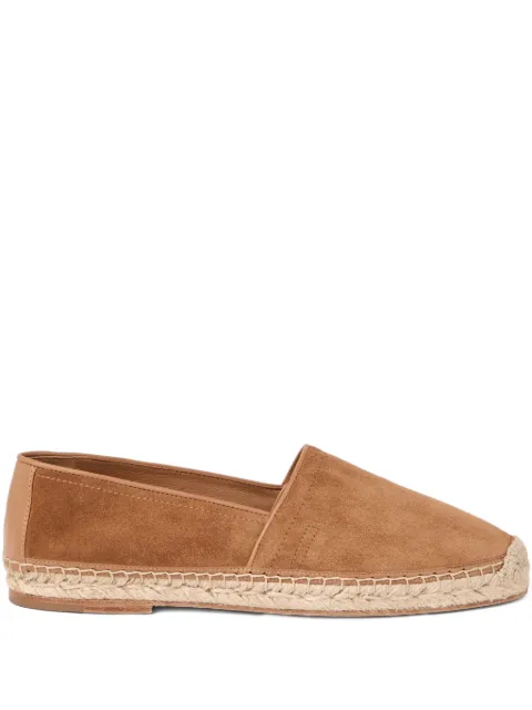 Brunello Cucinelli suede espadrilles Brown MPUERPQ726CFV80