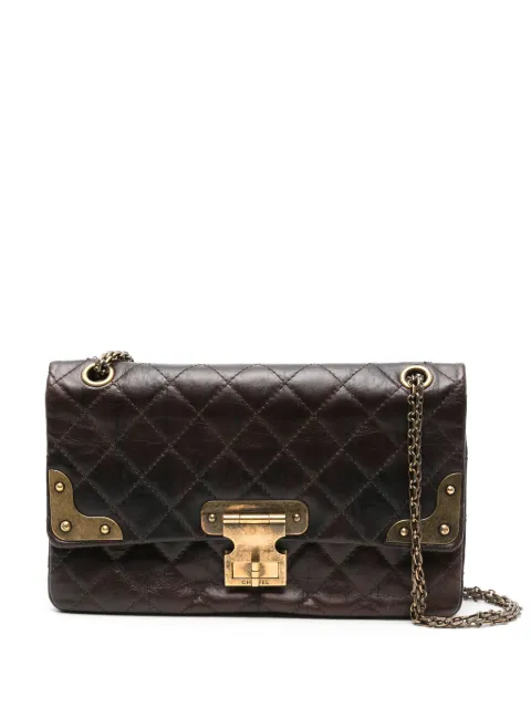 CHANEL Pre-Owned 2009-2010 Jumbo Reissue Paris-Shangai shoulder bag Brown CHANELREISSUEMARRONE