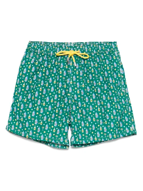MC2 Saint Barth Lighting swim shorts Green LIG0003