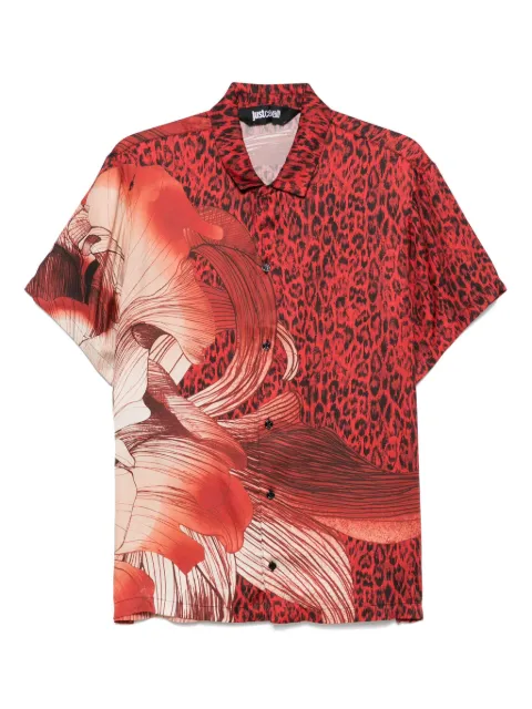 Just Cavalli printed shirt Red 78OAL2B8NS656