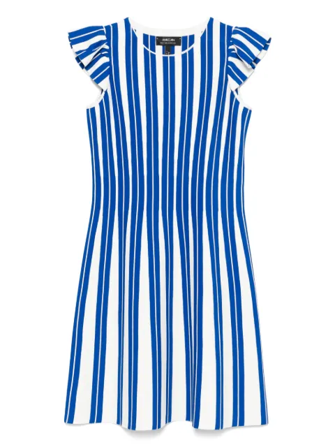 MARCCAIN striped mini dress White YC2133M53