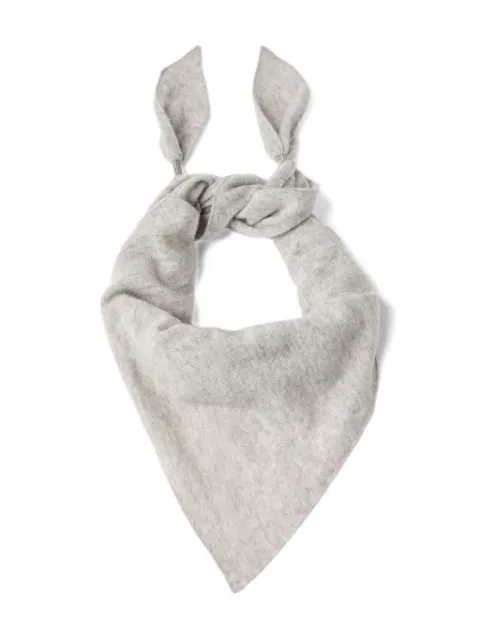 Brunello Cucinelli Monili-chain scarf Grey MSCDFSW03CAE76