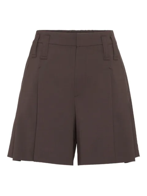 Brunello Cucinelli pleated shorts Brown M0W07P8953C019