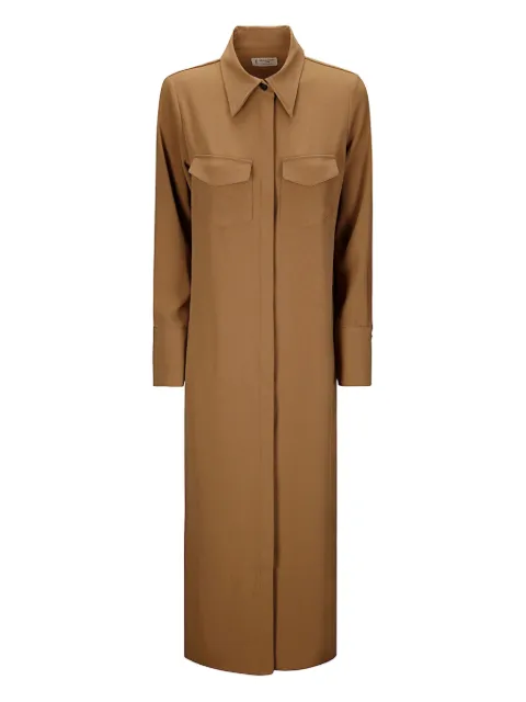 Alberto Biani long Dress Brown ABEE846