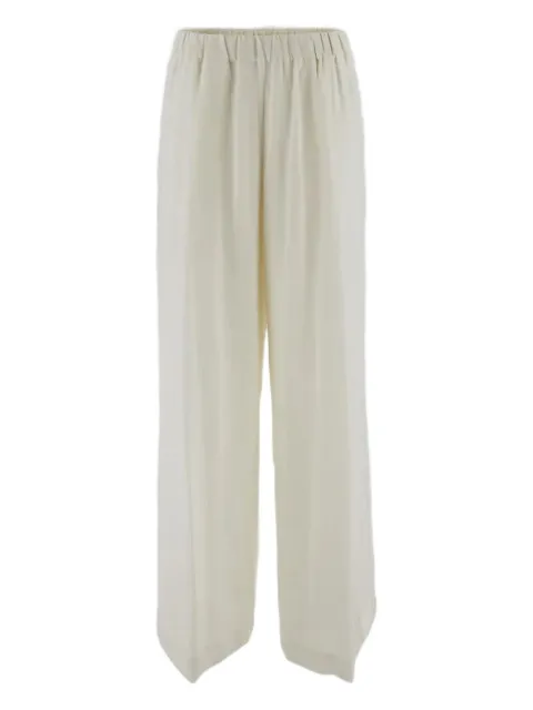Gentry Portofino flared trousers White D309MDG0056AVORIO