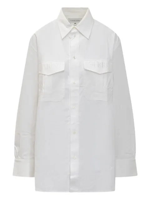 Marine Serre Regenerated shirt White USI022A