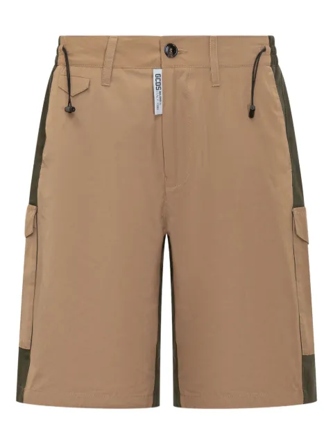 GCDS panelled shorts Neutrals B1CM3106TL6