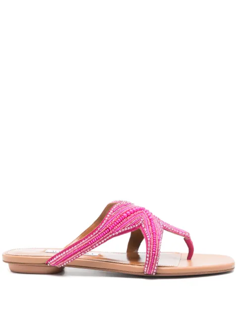Aquazzura Reef Star sandals Pink RFSFLAS0BEN
