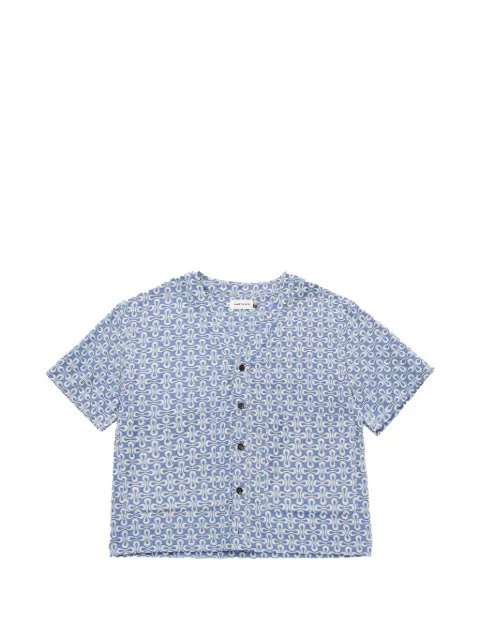 Honor The Gift short-sleeves button-up shirt Blue HTG240231