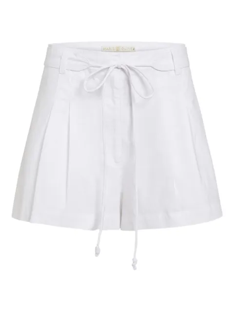 Marie Oliver Lander pleated shorts White 627253S