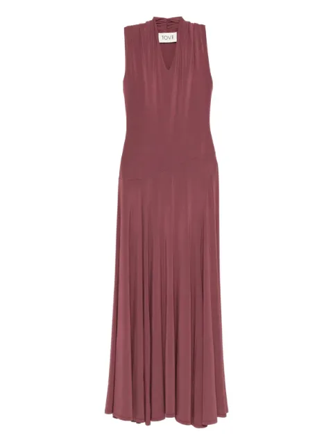 TOVE Vina maxi dress Purple TVD181DMS