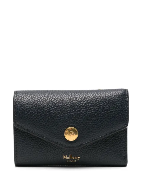 Mulberry folded wallet Blue RL6447205U888