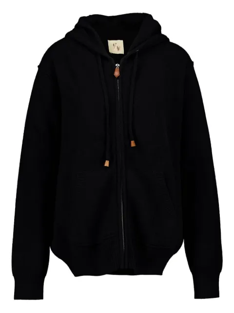 PAULA cashmere zip-up hoodie 21CASHPAULA8