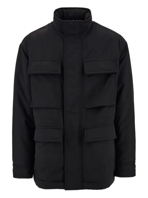 Ferragamo utility pocket jacket Black 785752
