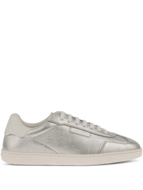 Ferragamo leather low-top sneakers Grey 784924