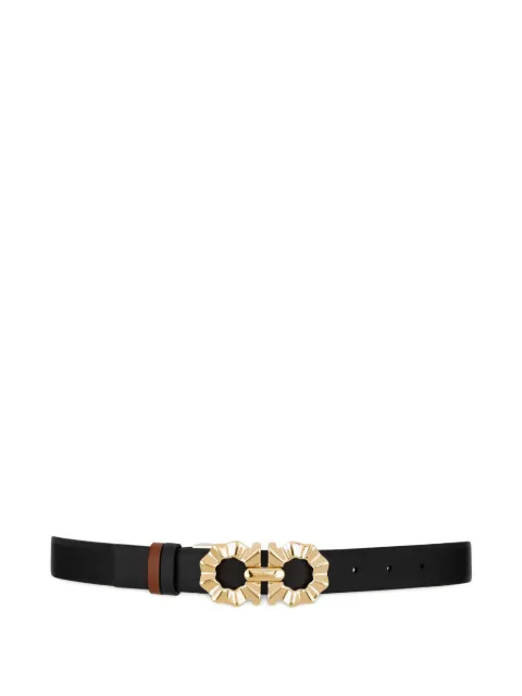 Ferragamo reversible Gancini belt Black 786330