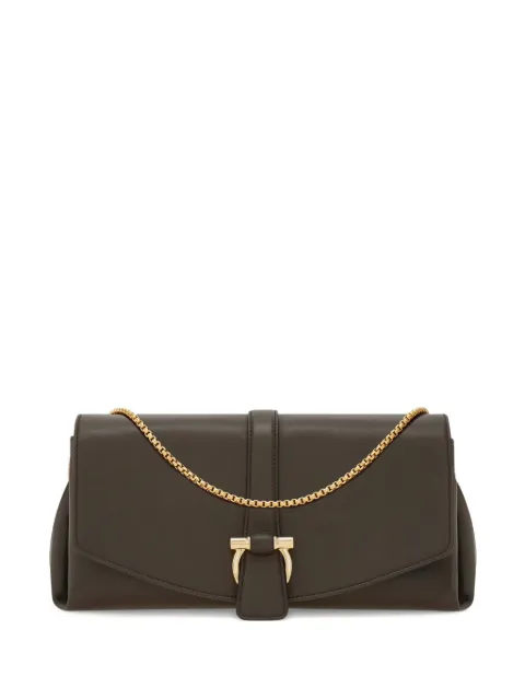 Ferragamo front flap crossbody bag S Grey 785170