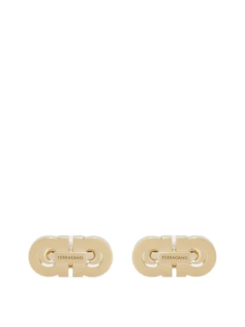 Ferragamo double Gancini cufflinks Gold 784855