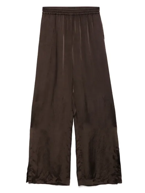 ASPESI satin trousers Brown S5G0187C328