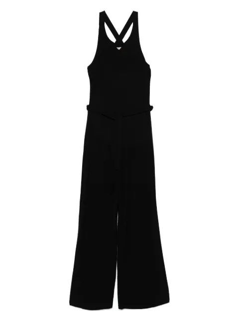 Emporio Armani logo-embellished jumpsuit Black EW000782AF12192