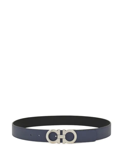 Ferragamo reversible leather belt Grey 785962