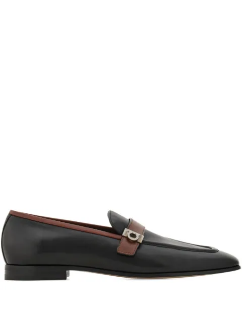 Ferragamo Gancini Hug-buckle loafers Brown 784857