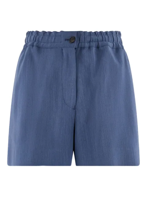 Ferragamo faille shorts Grey 784749