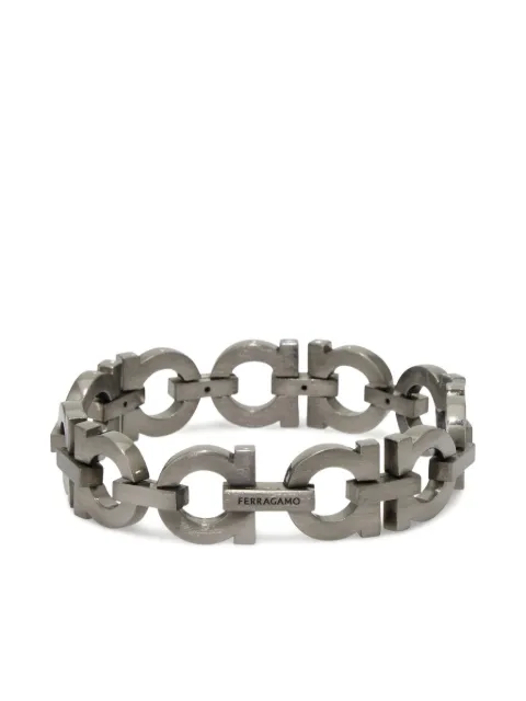 Ferragamo Gancini chain bracelet Silver 784852