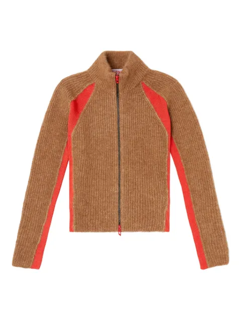 Diesel M-Louise zip-front cardigan Brown A188860JLCD