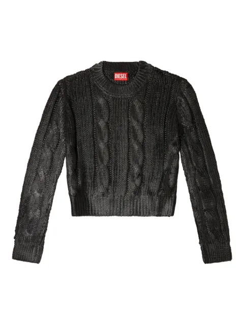 Diesel cable-knit sweater Black A194760NKCP