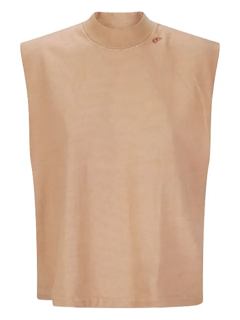 EPL logo-embroidered tank top Neutrals EPLUTT20HJTPE