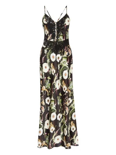 Temperley London Aphrodite nightdress Black PPTL07