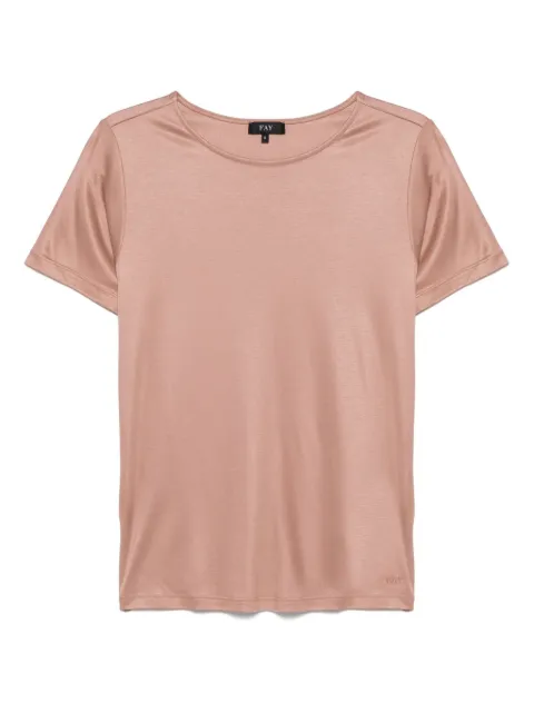 Fay jersey T-shirt Neutrals NPWB2506150XBA