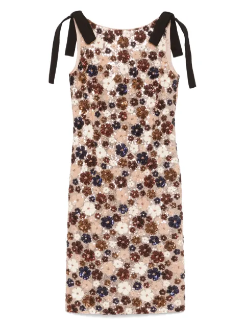 Nº21 sequinned midi dress Brown N2S0H0125237