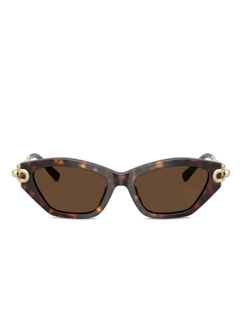 Tiffany & Co Eyewear butterfly-frame sunglasses Brown TF4231U