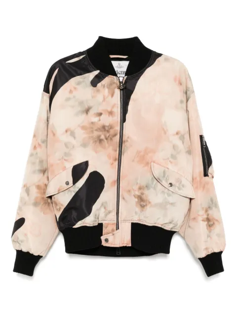 Vivienne Westwood Bernardo bomber jacket Neutrals 33040004W012C