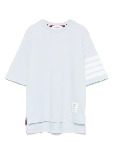 Thom Browne 4 Bar Stripes jersey T-shirt Blue FJS102G07862