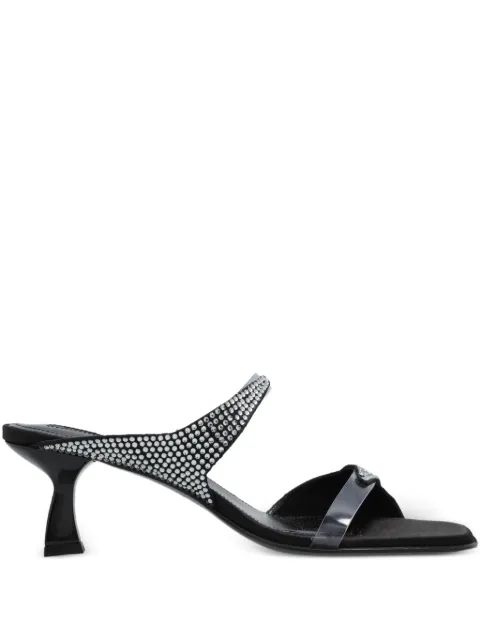 Nodaleto rhinestone-embellished sandals Black NO44201B21210