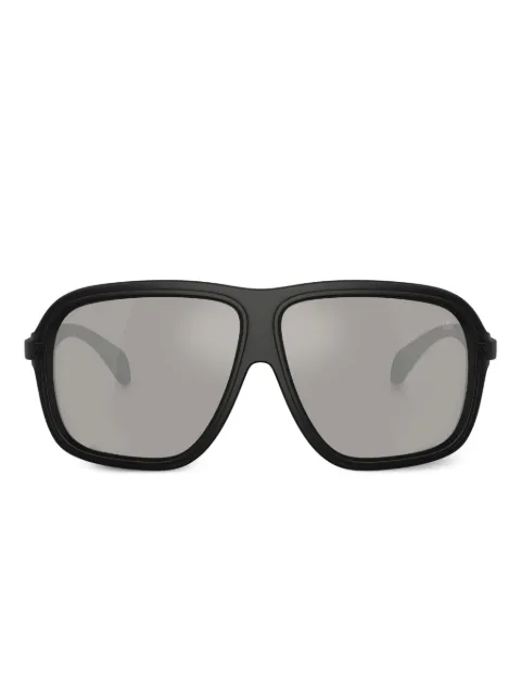 Moncler Eyewear logo-print sunglasses Black ME8011U