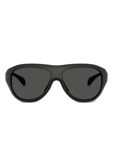 Moncler Eyewear logo-print sunglasses Black ME8013