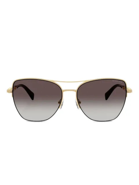 Michael Kors chain-link metal sunglasses Gold MK116318968G
