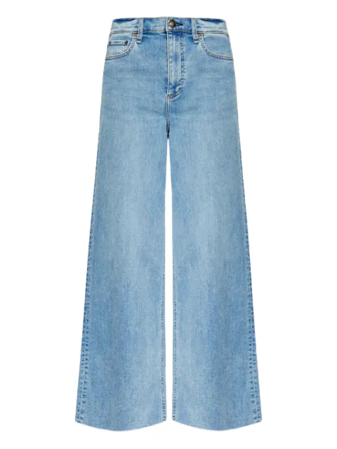 rag & bone logo-patch jeans Blue WDD24F3000FUMO
