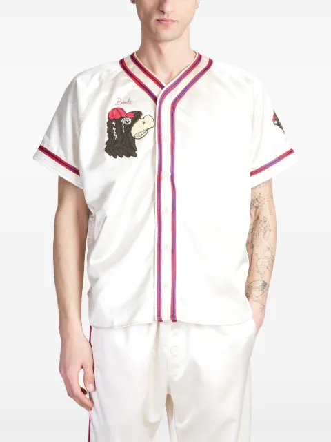 BODE Redtail baseball shirt White MRS25SH023