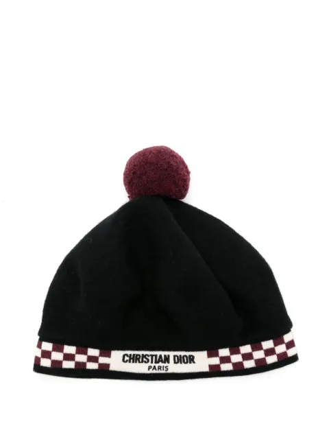 Christian Dior Pre-Owned Castle beret Black 2ND136480