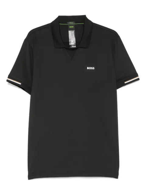BOSS rubberised-logo T-shirt Black 50538115