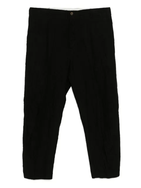 Forme D'expression tapered trousers Black HP030110B